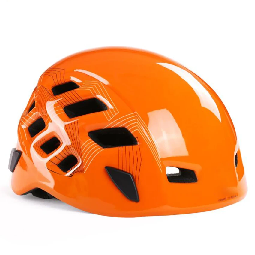 

Ventilated Helmet for Work At Height, Adjustable Climbing Helmet Safety Hard Hat, EPS Foam Cushioning Lining for Construction