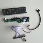 ТВ VGA AV USB Аудио ЖК светодиодный драйвер контроллер платы комплект 40pin для LTN156AT02 1366X768 экран монитор