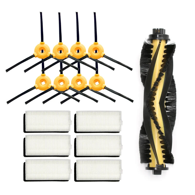 

Main Roller Side Brush Hepa Air Filter Mop Cloth for Eufy RoboVac 11 11C Robot Vacuum Cleaner