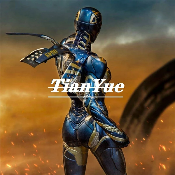 

Iron Man Little Pepper Poz Figure Articulated Avengers 1/10 Doll Toy Decoration 26cm