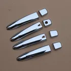 Накладка на дверную ручку FUNDUOO, хромированная, для Nissan Kicks 2016, 2017, 2018, 2019