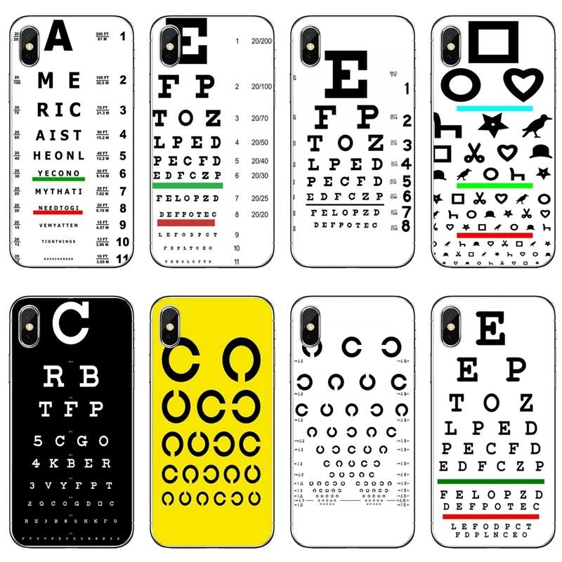 Новейший мягкий прозрачный чехол для телефона с диаграммой глаза Samsung Galaxy J7 J5 Prime