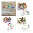 Кнопки бабочка цветок сливы вышивка лоскутное шитье булавки аксессуары инструменты Шитье коробка для иголок DIY Швейные Инструменты нержавеющая сталь