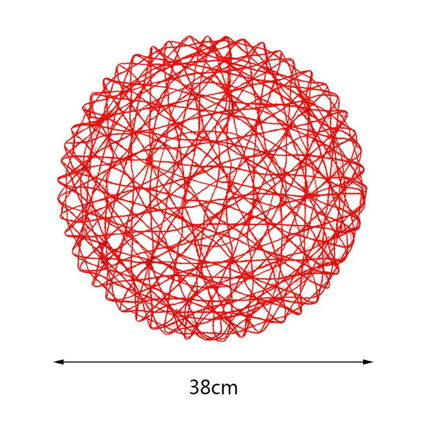 DIY Подвеска ручной работы из ротанга висячие сетка мат Бумага веревка для