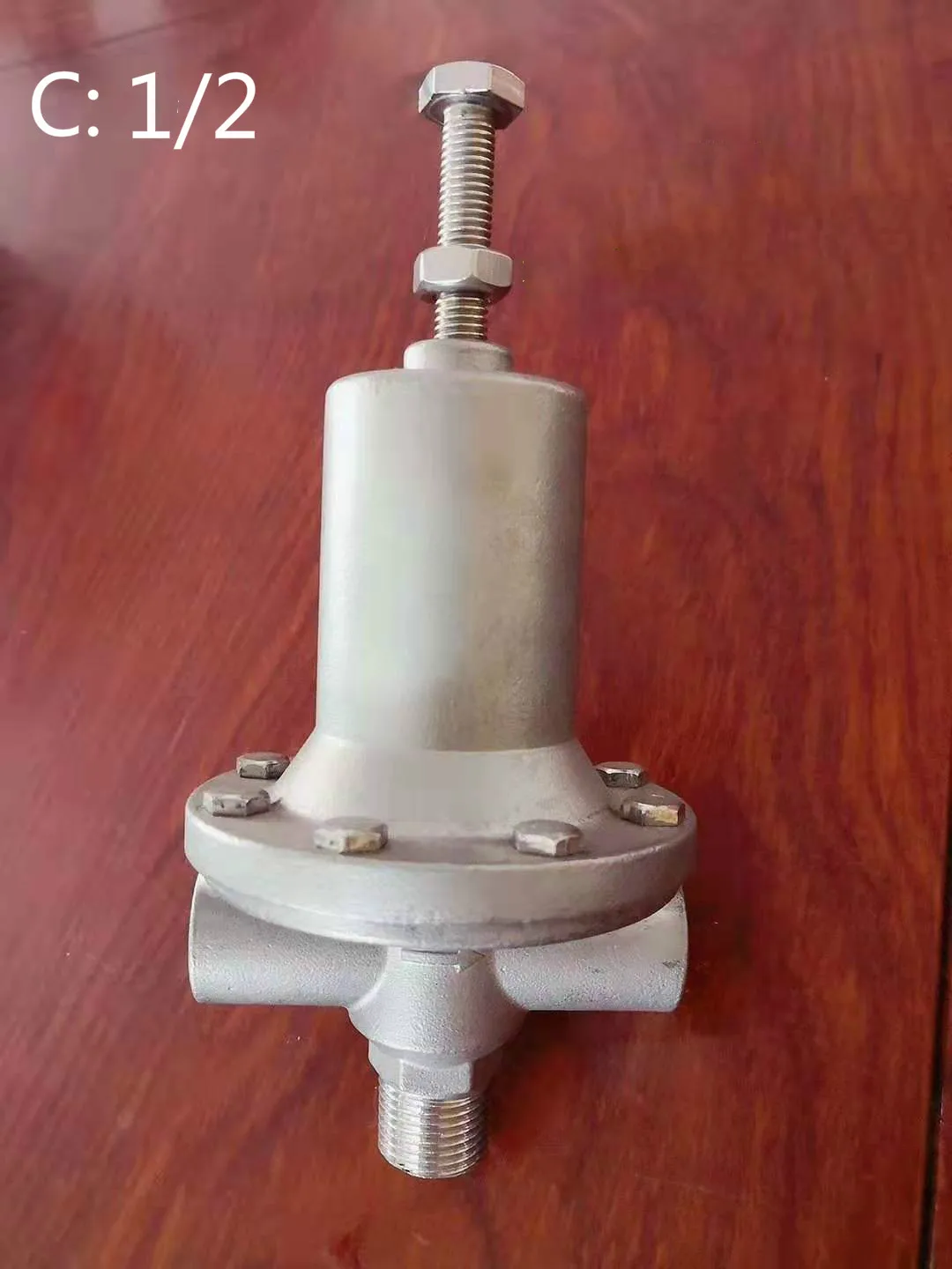 Stainless steel water pressure reducing valve Regulating valve pressure regulating valve 1/2 3/8