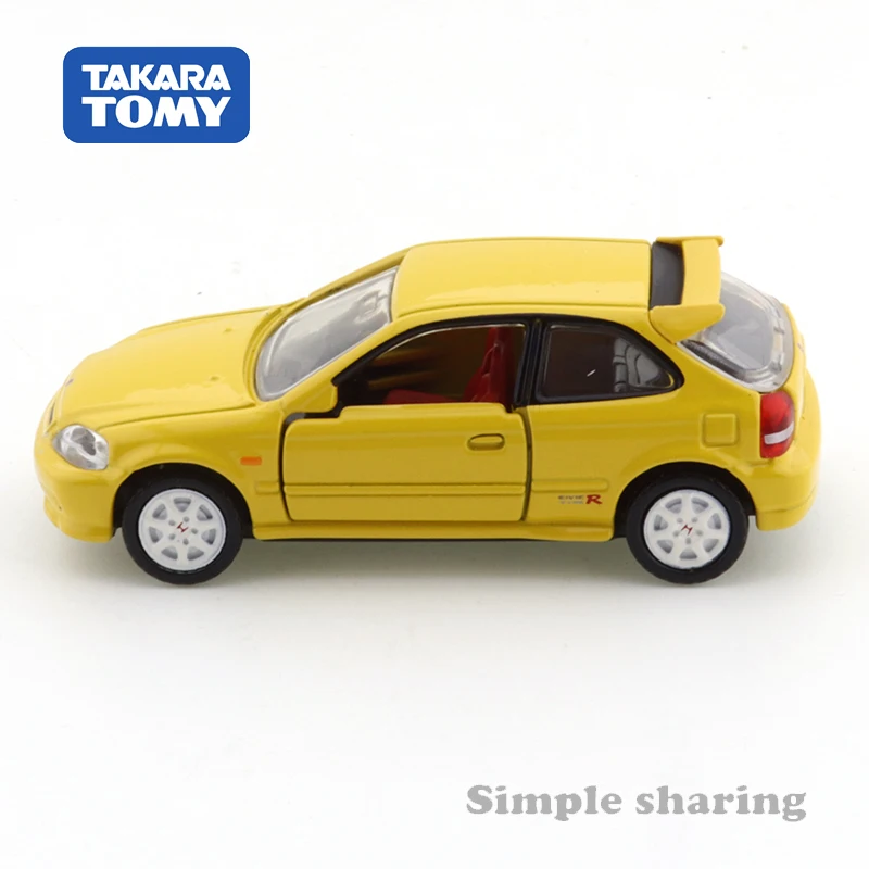 Takara Tomy Tomica Premium No. 37 Honda Civic Type R 1st Edition 1/62 автомобильные популярные детские игрушки