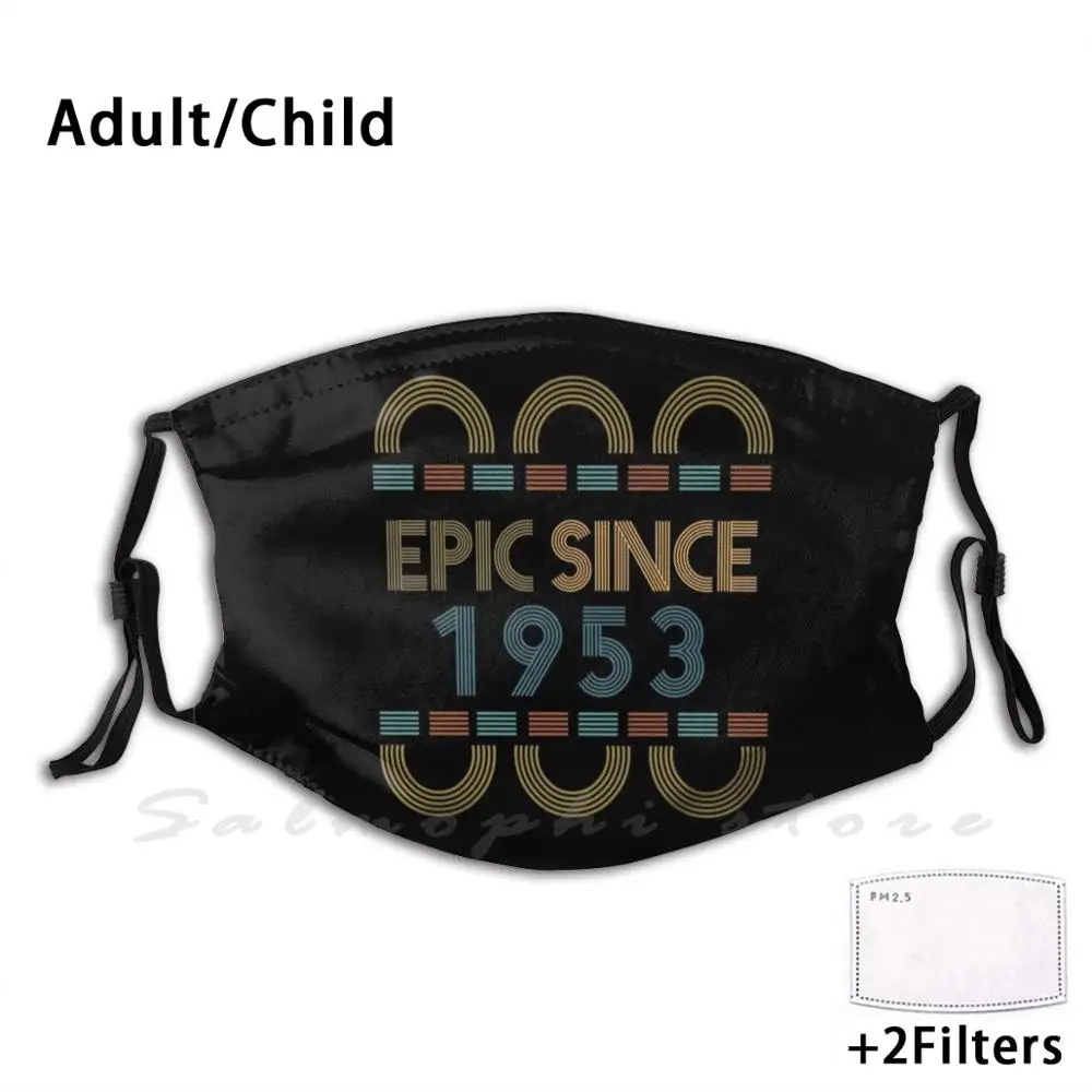 Epic Since 1953-футболка подарок на день рождения рубашка # Shirtoftheday с принтом моющийся