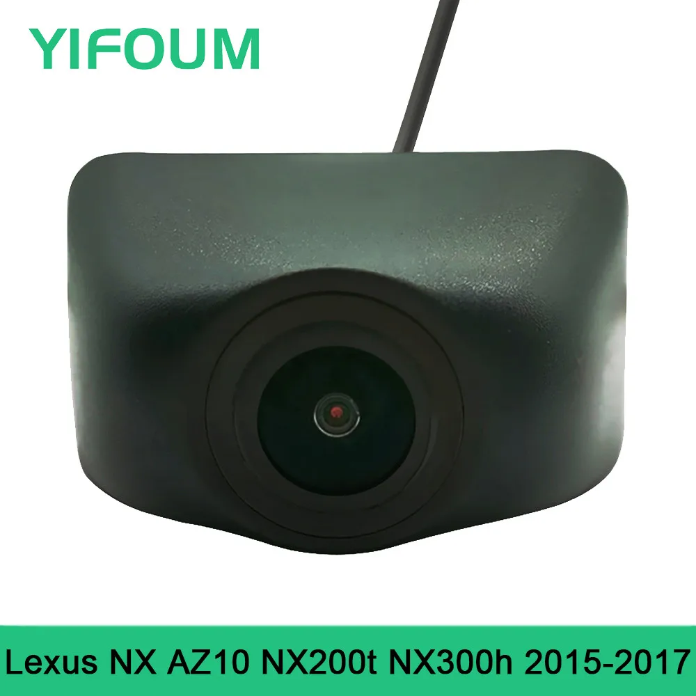 

YIFOUM HD CCD Car Front View Parking Night Vision Positive Waterproof Logo Camera For Lexus NX AZ10 NX200t NX300h 2015 2016 2017