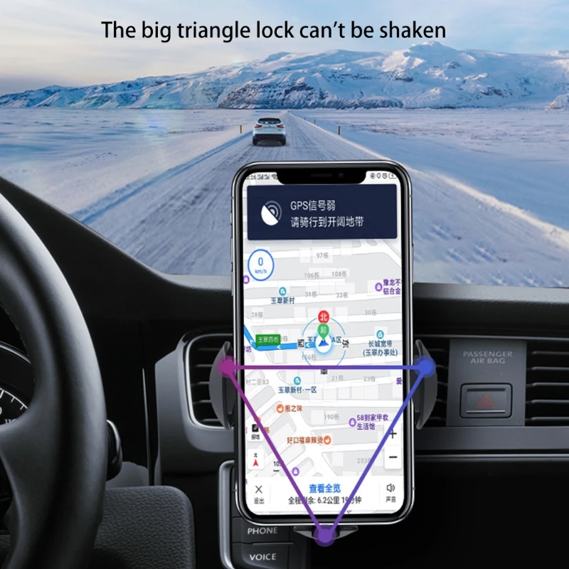 

Car Wireless Charger Infrared Induction Phone Holder Mount