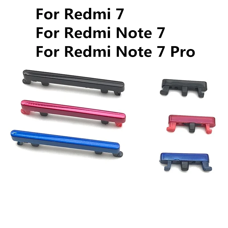 

Xiaomi Redmi Note 7/7 Pro SIde Volume Button + Power ON / OFF Buttton Key