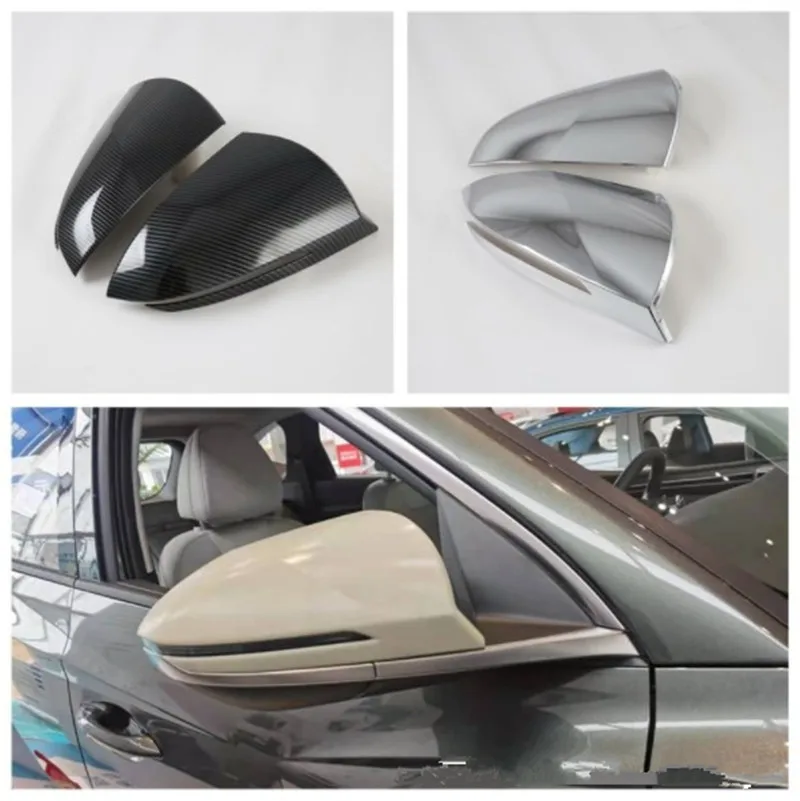 

For Hyundai Tucson L 2021 Car Outside Rearview Mirror Cover Trim Car-Styling Accessories