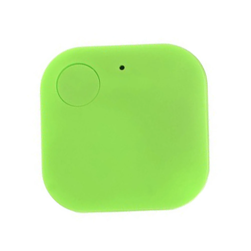1 x Square Green Новые Домашние животные Смарт мини gps трекер анти-потеря Водонепроницаемый Bluetooth Tracer собака кошка ключи кошелек сумка дети трекеры Finder оборудование - Цвет: 1 x Square Green