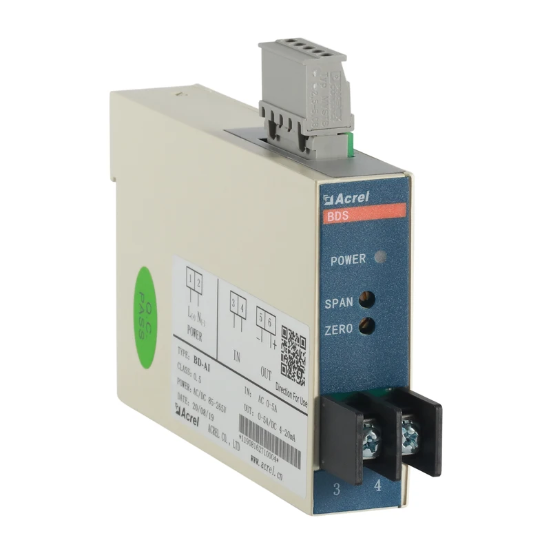 

AcrylicThree Phase Current Sensor RS485-ModBus Communication Three AC Transducer Factory Price