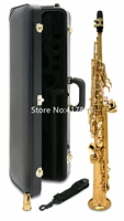high quality margewate brand s 901 b flat soprano saxophone brass music instruments sax with case mouthpiece free shipping