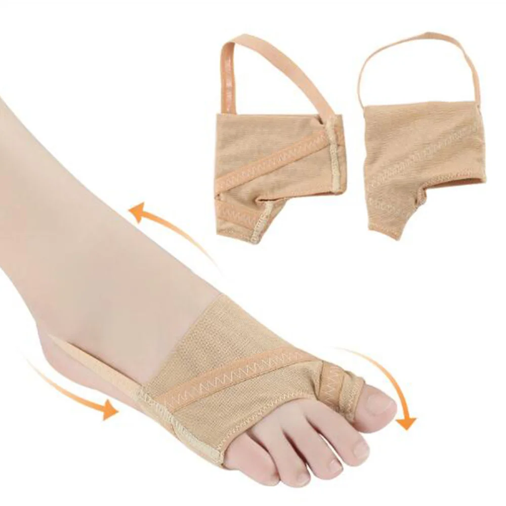 

1 Pair Valgus Toe Correction Socks Breathable Thumb Straighteners Hallux Pedicure Care Socks Khaki Size