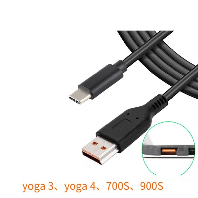 

USB Type C To Lenovo Yoga 3.25A Fast Charge Cable for Lenovo Yoga3 Pro Yoga4 Pro Yoga700 Yoga900 Miix700 Charger Cord 180cm 6ft