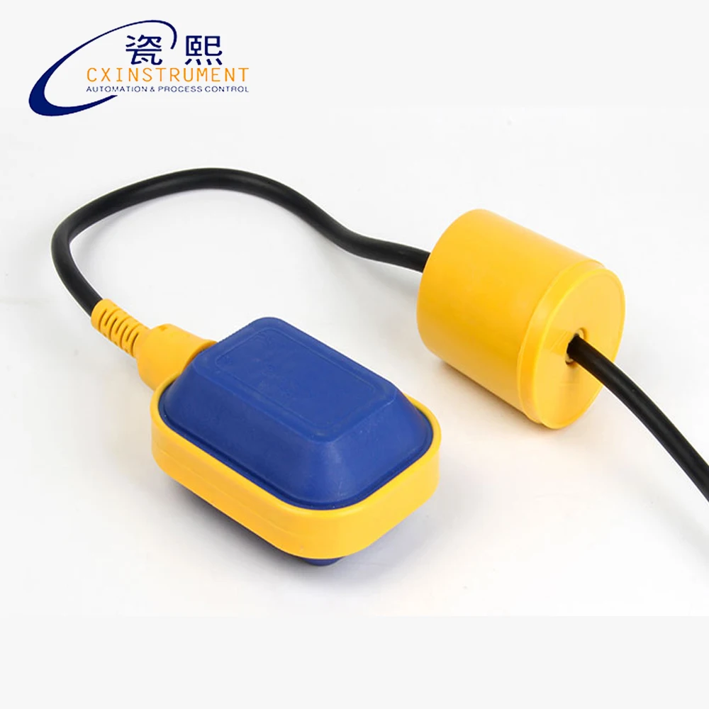 Пластиковый поплавковый выключатель с 5 метровым кабелем ABS и поплавковым