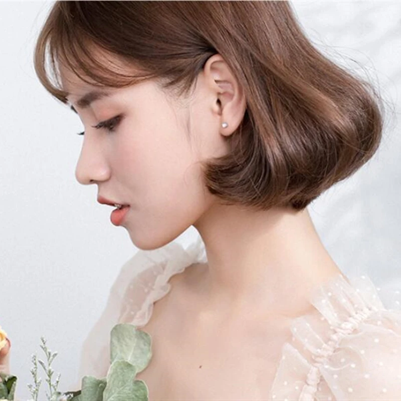 Серьги гвоздики из серебра 2019 пробы с градиентом|Серьги-гвоздики| |