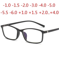 thin frame myopia glasses blue coated 1 0 1 5 2 0 2 5 3 0 to 6 0 reading 100 150 200 250 300 350 400