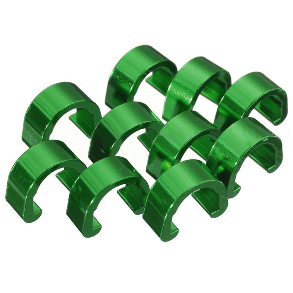 

Горный велосипед C-образные зажимы Пряжка тормозной кабель Cuckle Черный Красный Синий Золотой Серебряный Зеленый