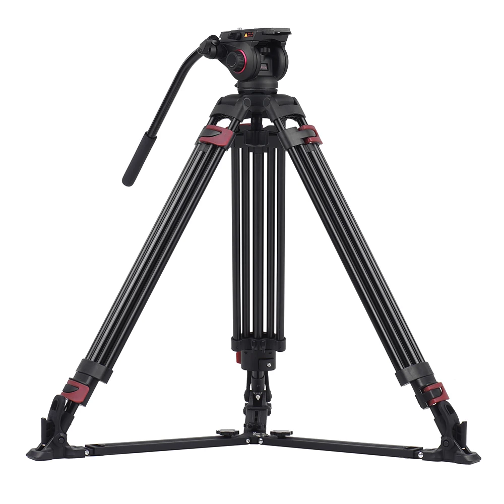 Miliboo MTT609A Профессиональный штатив для Canon Nikon sony DSLR камера Видеокамера фотография камера штатив w/Гидравлическая шаровая Головка