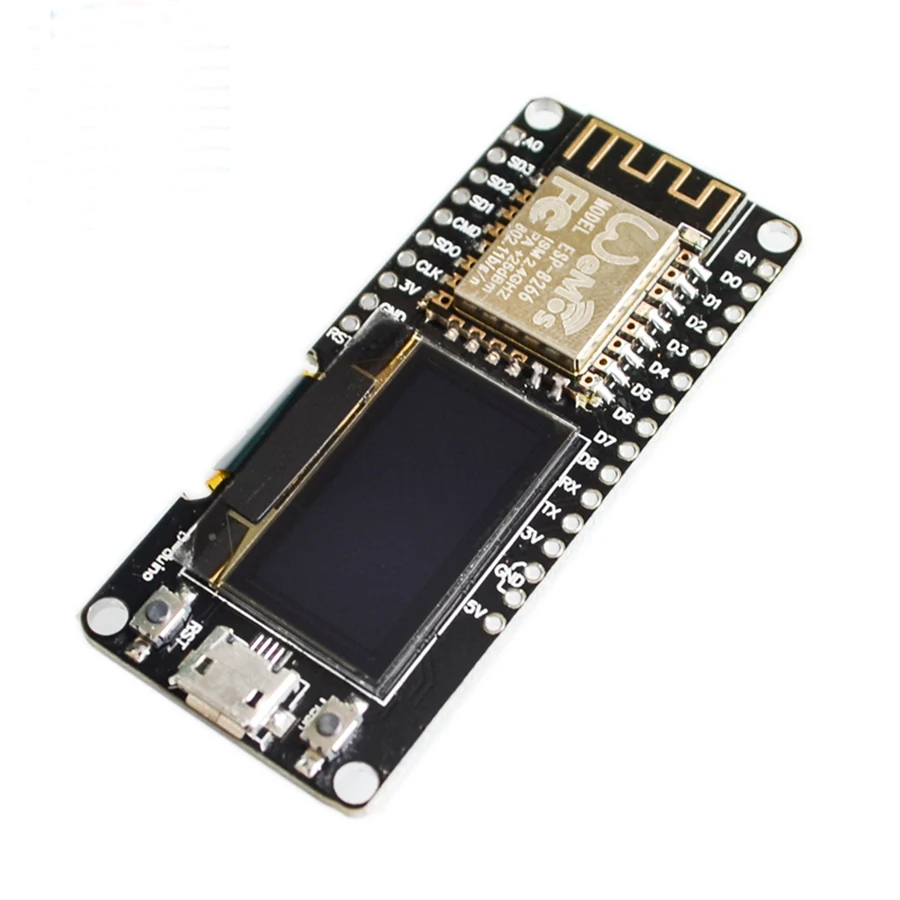 Светодиодный дисплей 0 96 дюйма Wemos ESP8266 беспроводная плата ESP12F CP2102 для разработки