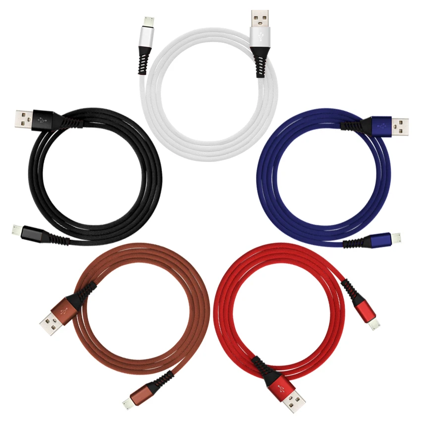 1 м 3 фута нейлоновый Плетеный МИКРО USB удлинитель Быстрая зарядка для Xiaomi Samsung Huawei