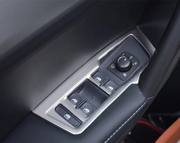 Для 2017 2021 VW TIGUAN mk2 LHD панель переключателя двери окна Крышка облицовки ободок