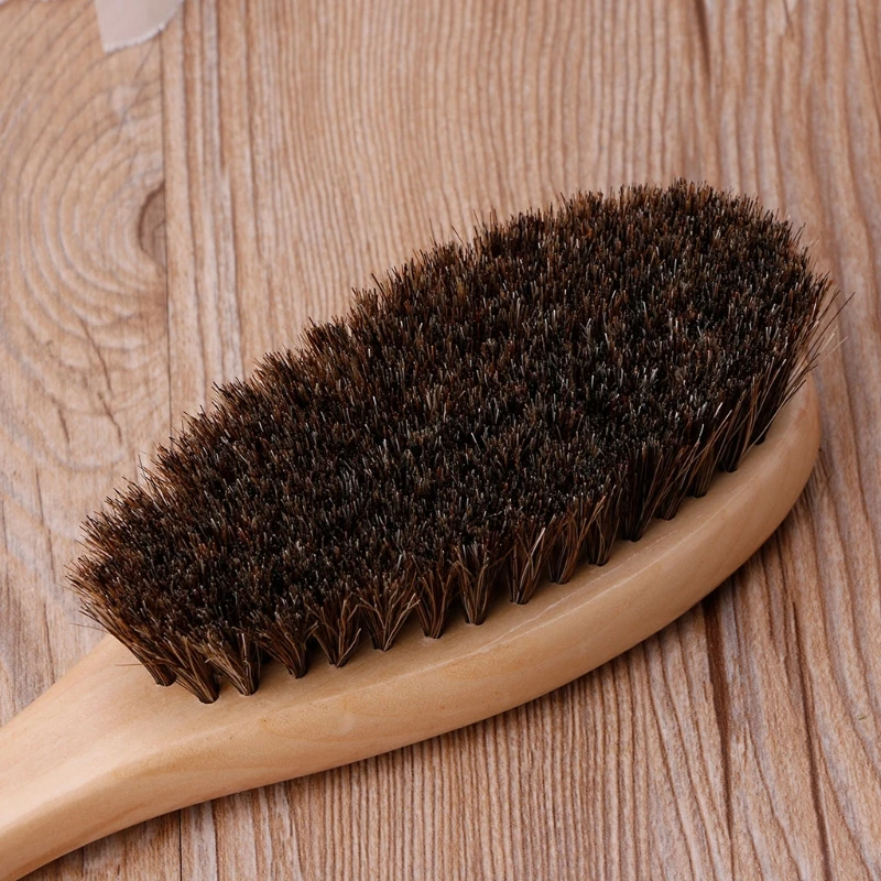 Натуральная щетка из конского волоса к карнавальному костюму блеск очиститель