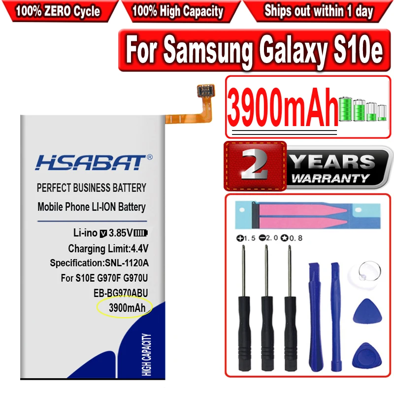Аккумулятор для EB-BG970ABU Samsung Galaxy S10e S10E S10 E SM-G970F/DS SM-G970F SM-G970U G9700 SM-G970W SM-G970N/DS |