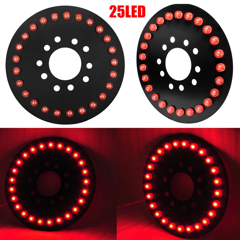 Запасная шина тормозной светильник 25 светодиодов колесный Предупреждение ющий