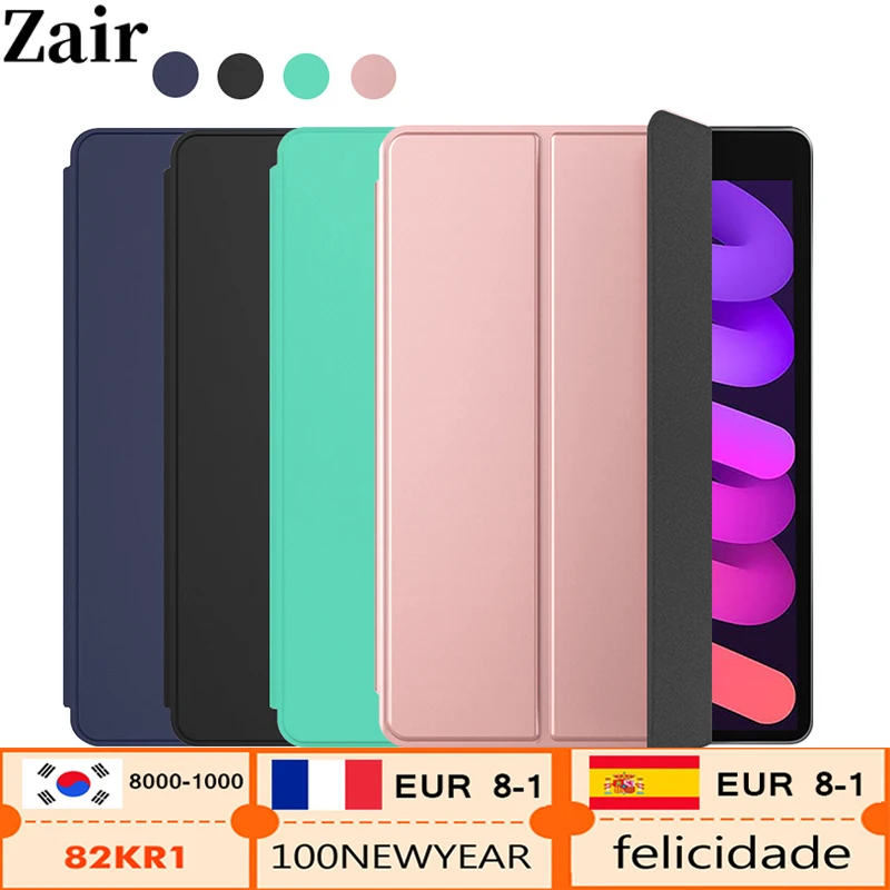 

For iPad Mini 6 Case 2021 New Protective Shell Smart Case Auto Wake Up For iPad mini6 Case iPad Mini 6 A2568 Case 2021