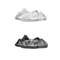 creative iceberg ashtray personality trend crystal glass home living room office ktv ashtray