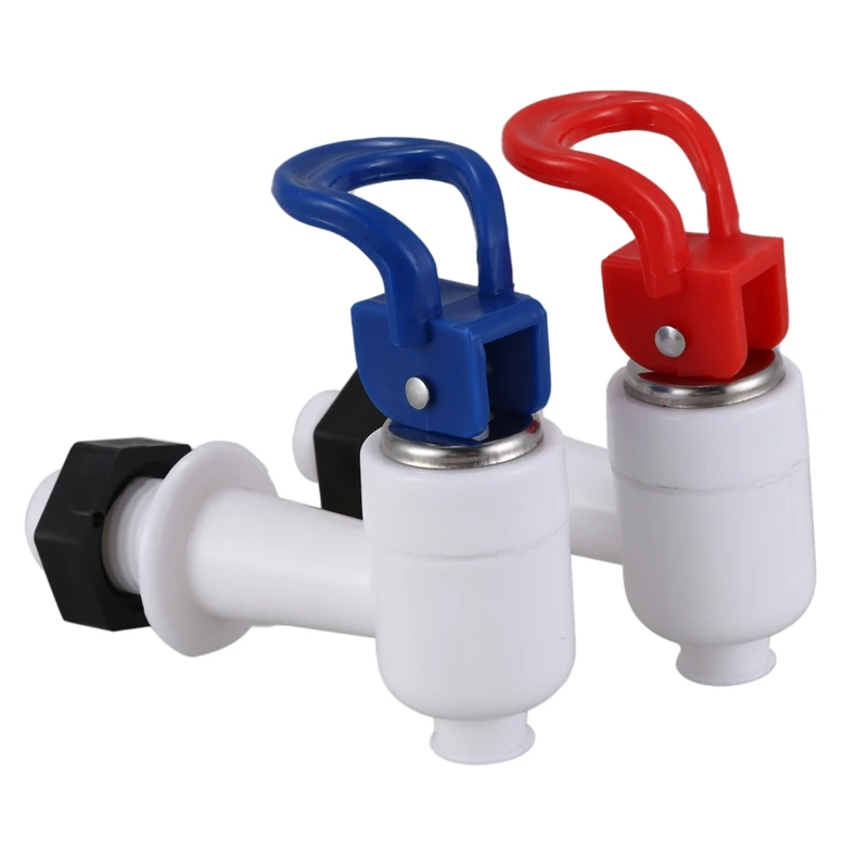 Пластиковый диспенсер для воды кран 2 шт красный синий белый| |