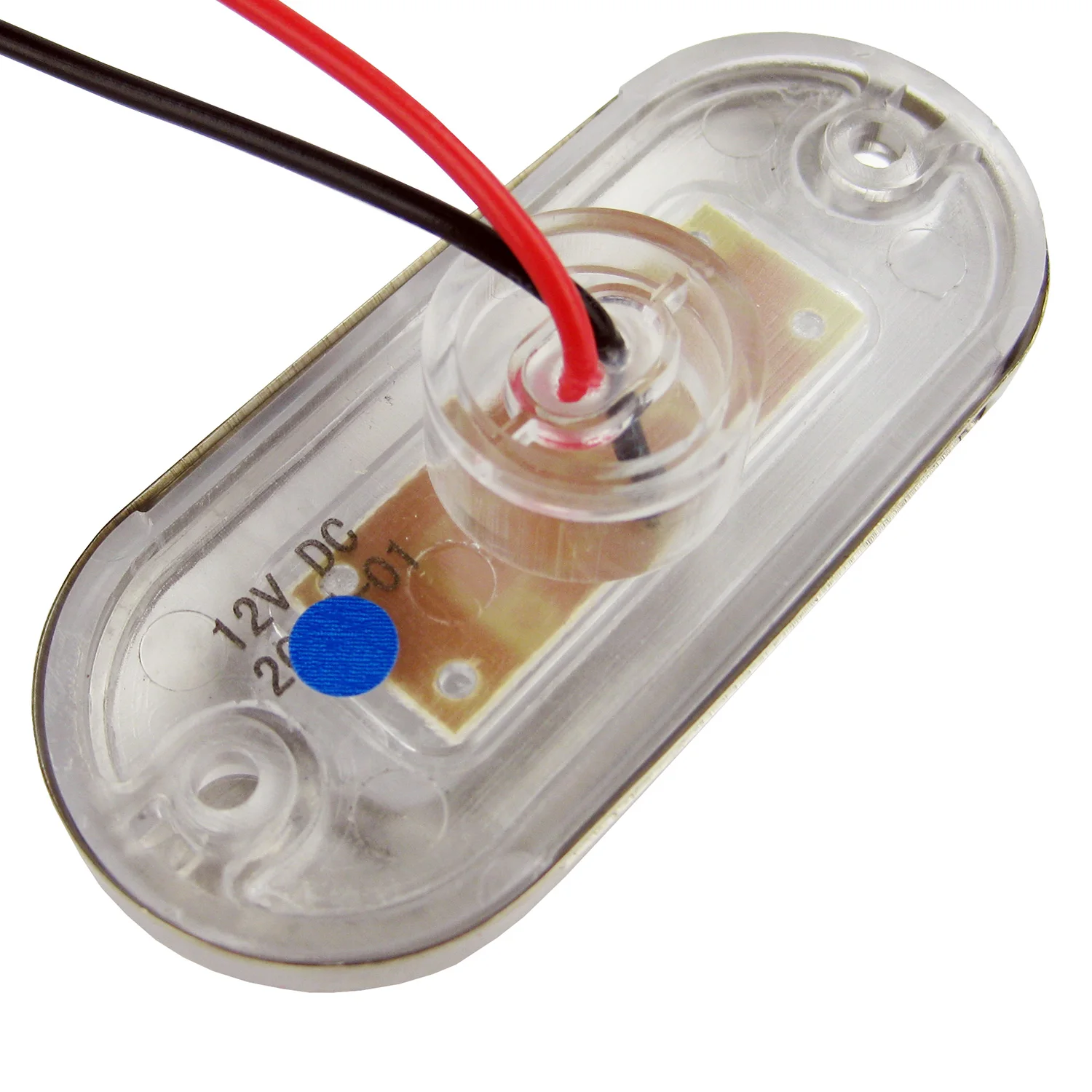 Светодиодный продолговатые любезно светильник 12V полированная нержавеющая для