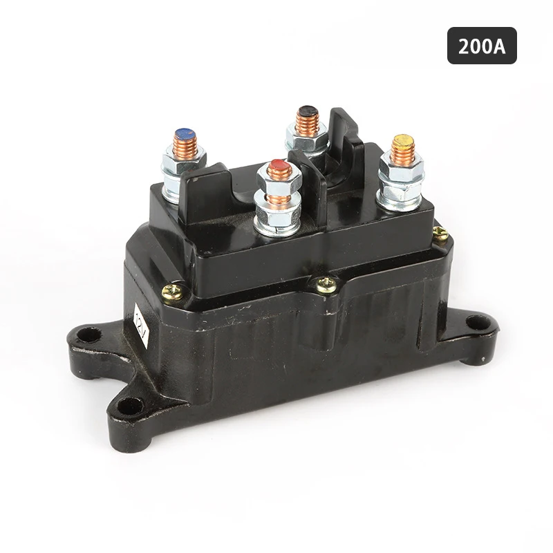 Универсальное электромагнитное реле 12 В контактор для грузовика ATV UTV 120A 200A