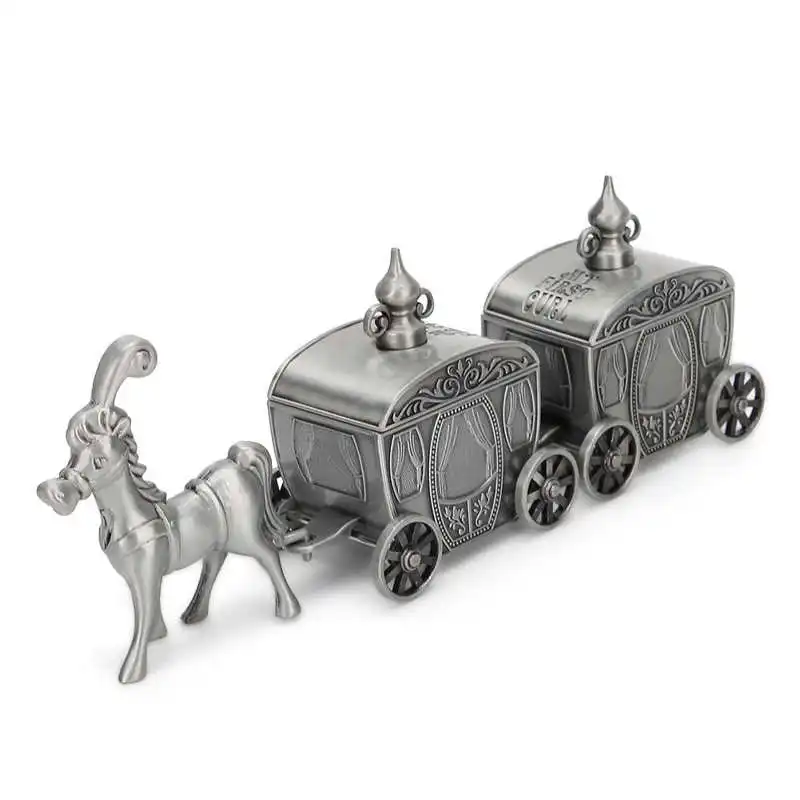 Металлическая шкатулка для ювелирных изделий в форме лошади коллекция детских