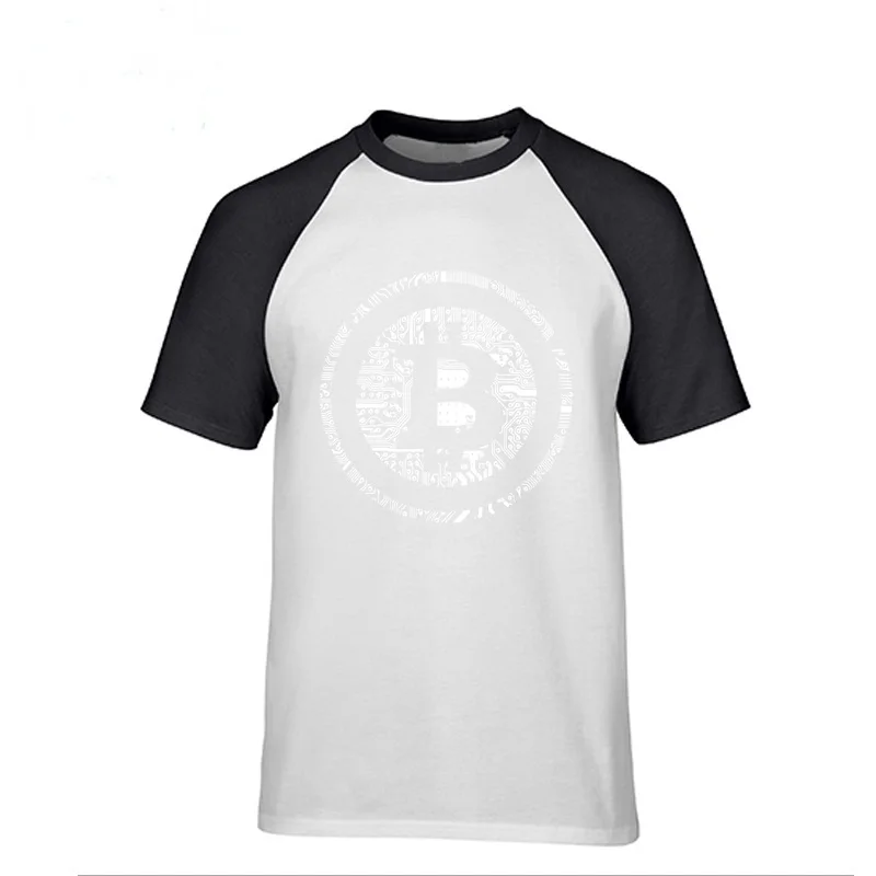 Молодежные topshirts криптовалюты Биткоин Sony Cyber валюты финансовая революция