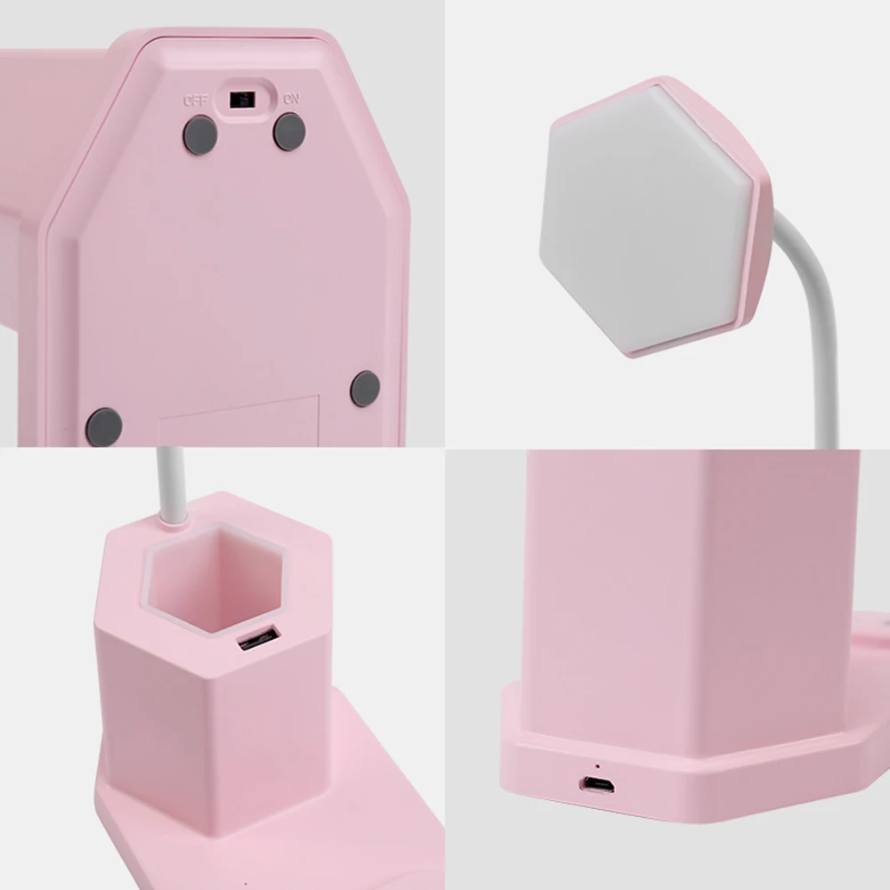 Светодиодный ночник RGB настольная лампа для телефона диммер USB выход учебы работы