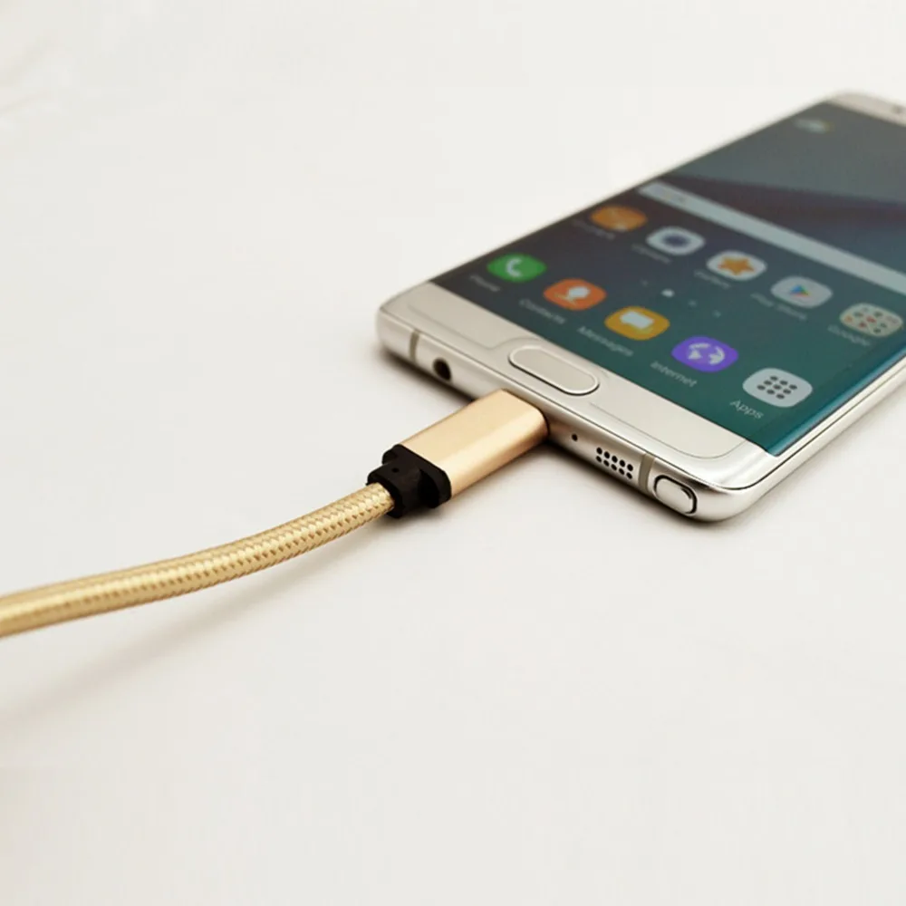 Кабель-Переходник USB Type-C 3 А для быстрой зарядки штекер-штекер Samsung S9 S8 Note 8 Xiaomi mi6 |