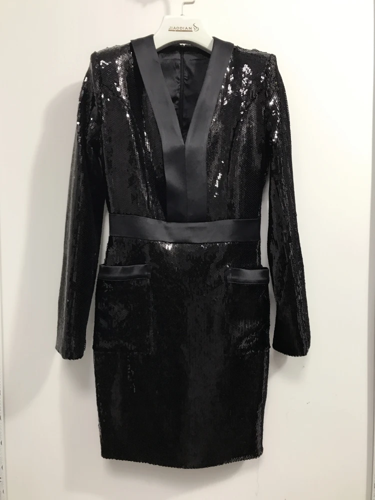 Женские платья высокого качества вечернее платье с длинным рукавом женские