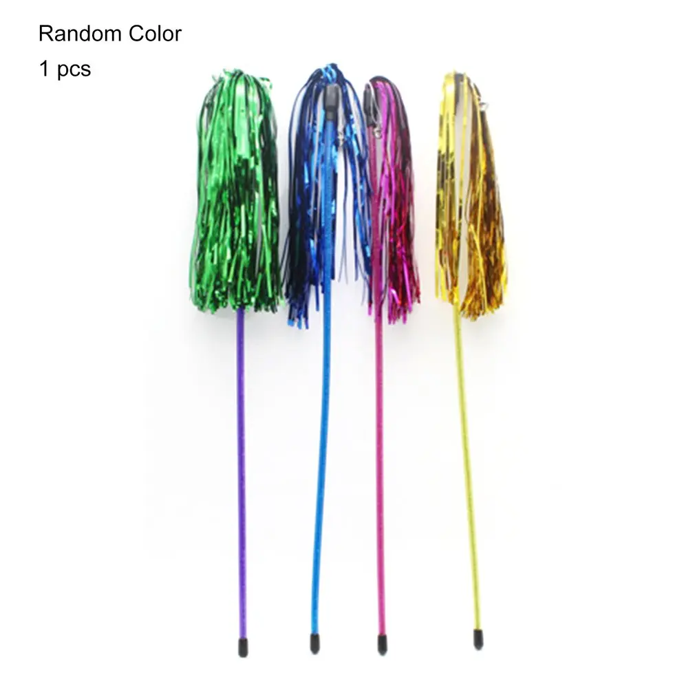 Милая игрушка для кошек забавная палочка цветная кошачья стержни интерактивные