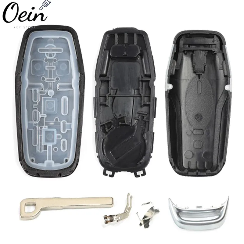 

3 4 5 ButtonsSmart Prox Remote Key Shell Case FOB for Ford Fusion Explorer Edge Mustang FCC ID: M3N-A2C31243300