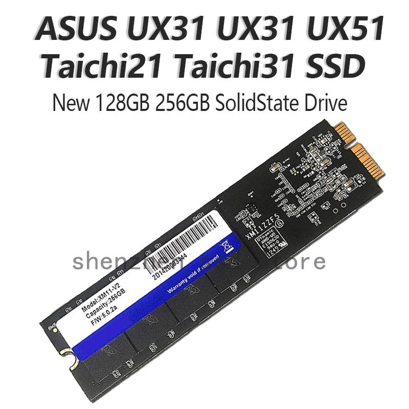 

Новый твердотельный накопитель для ASUS Thai chi21 TAICHI 21 31 UX21 UX31 UX51 SSD, жесткий диск для ноутбука XM11, замена SD5SE2 SDSA5JK, 128 ГБ, 256 ГБ
