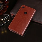 Чехол-книжка для Huawei Honor 8A Pro, кожаный чехол-бумажник в деловом стиле, чехол для телефона Honor 8A Pro, зеркальный чехол, чехлы, аксессуары
