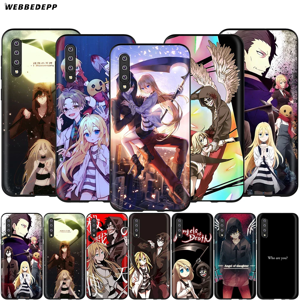 Webbedepp ангелов смерти чехол для Samsung Галактики S7 S8 S9 S10 Edge Plus Note 10 8 9 A10 A20 A30 A40 A50 A60 A70 |