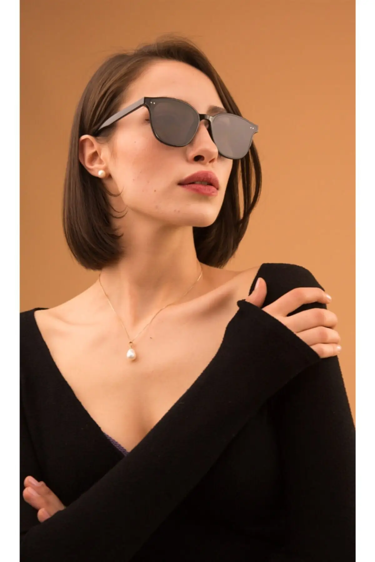 

2021 New Season Women's Black Sunglasses, Stylish, Aesthetic, Comfortable Use
