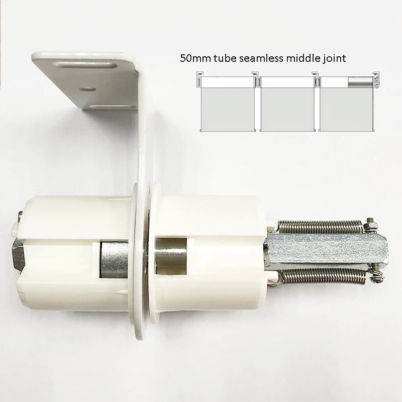 Монтажный кронштейн с трубчатым механизмом 50 мм для затвора роликовых жалюзи