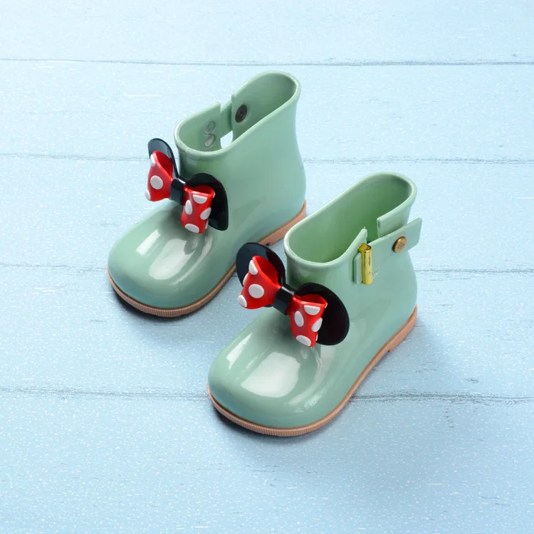 Детская обувь новинка модная классическая детская из ПВХ и резины мультяшная