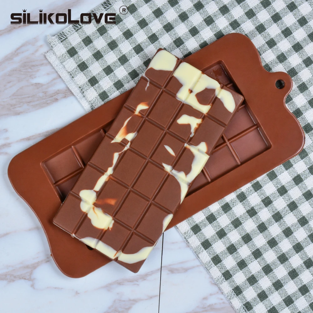 Силиконовые квадратные формы SILIKOLOVE для выпечки шоколада 3d торта высокое